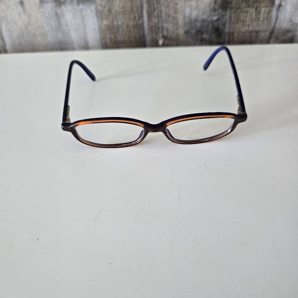 Ralph Lauren 140 rl648 k4w glasses Black Blue Oval Shape - Picture 2 of 5